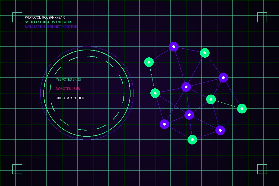 GovernX DAO Mockup